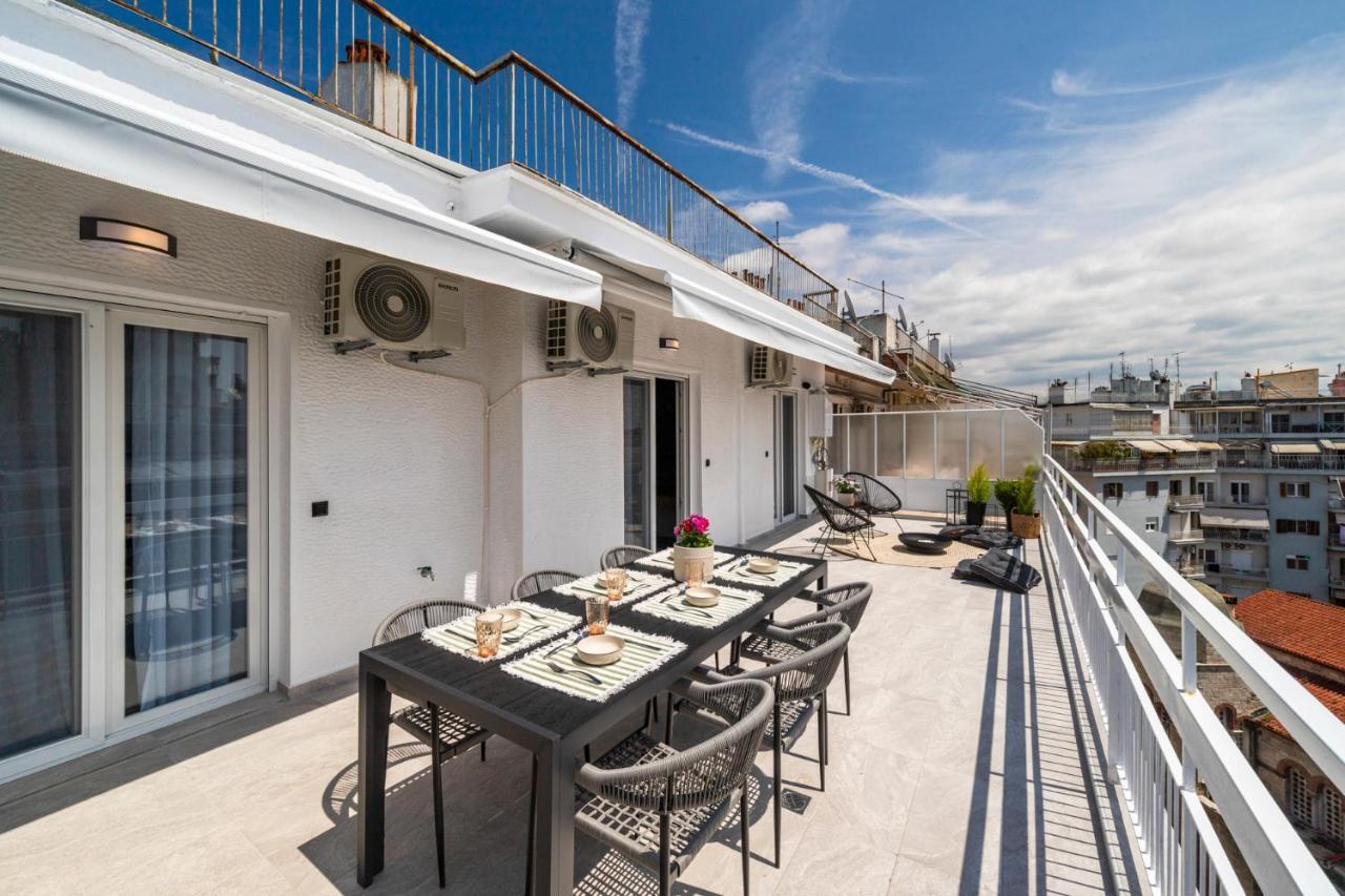 شقة Ares Penthouse سالونيك المظهر الخارجي الصورة
